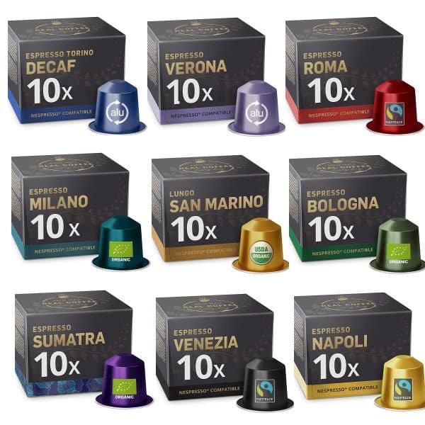 Arma tu pack de cápsulas para tu Nespresso